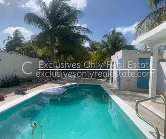 No.5364 FR3SH MEX PESOS HOUSE FOR SALE CHELEM W/POOL/2 BEDROOMS/